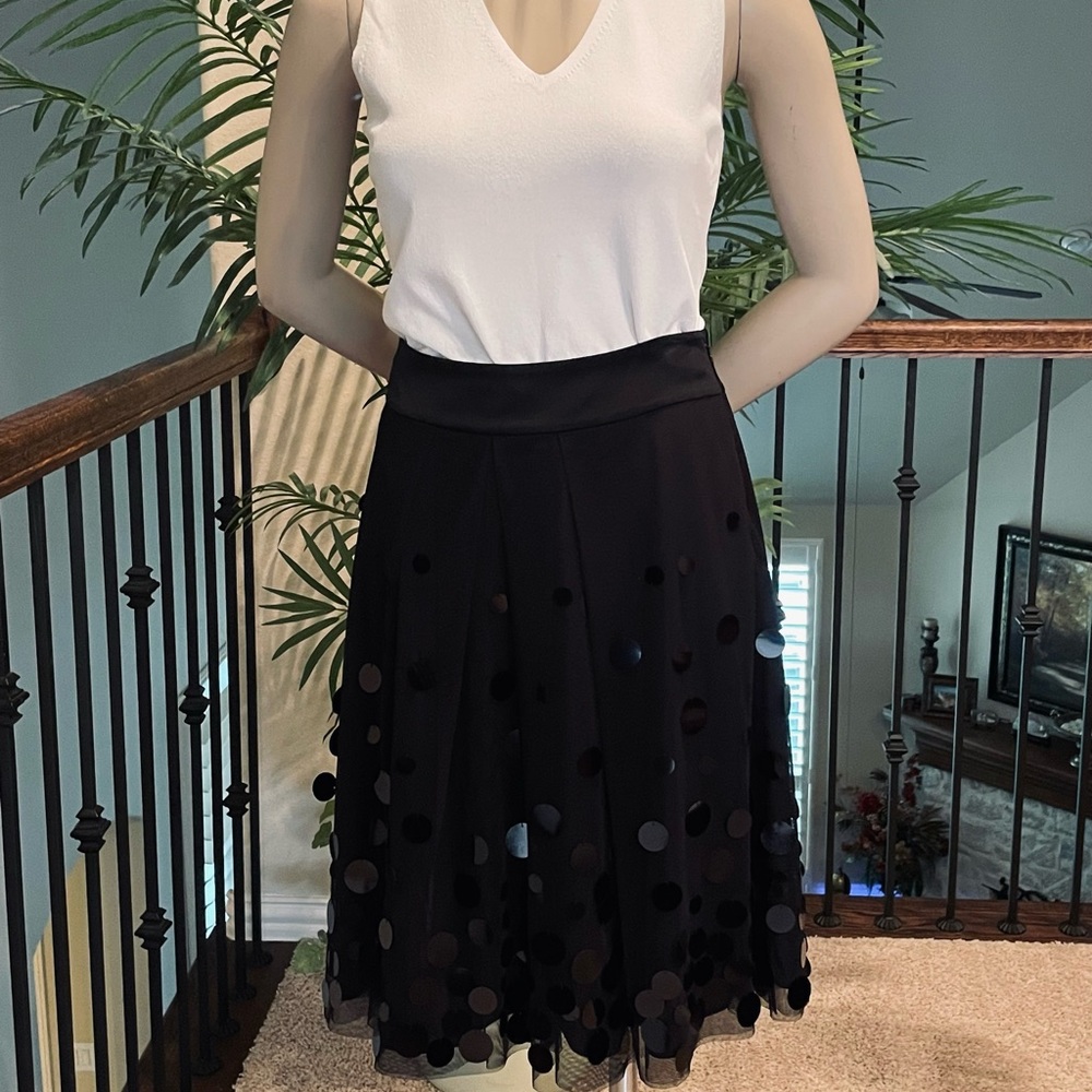 NWT Ann Taylor Sequined Skirt Size 4 $149 - Picture 2 of 8